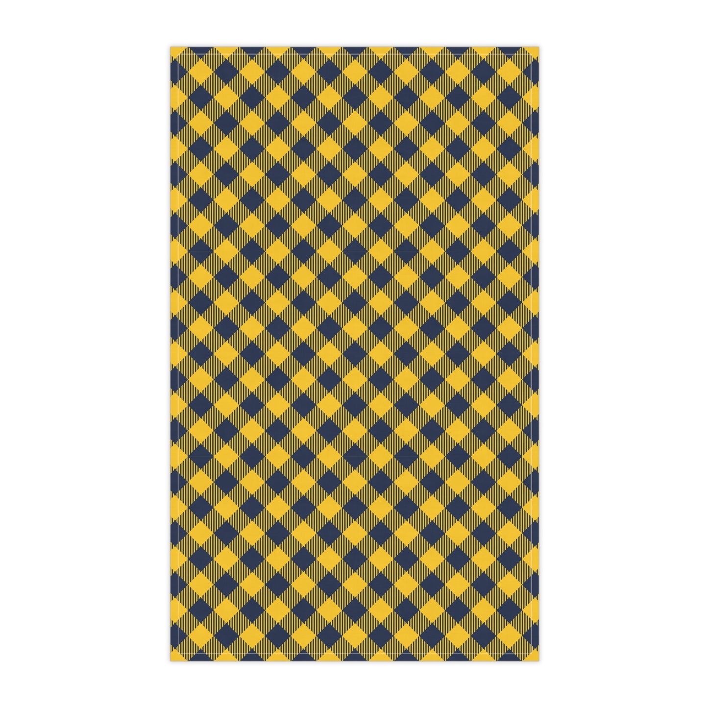 Tea Towels | Yellow & Blue | Gingham