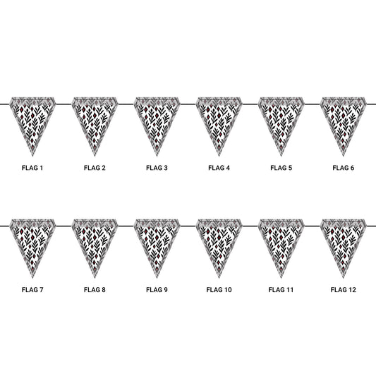 Flag Garland | Athens, Georgia | Laurel