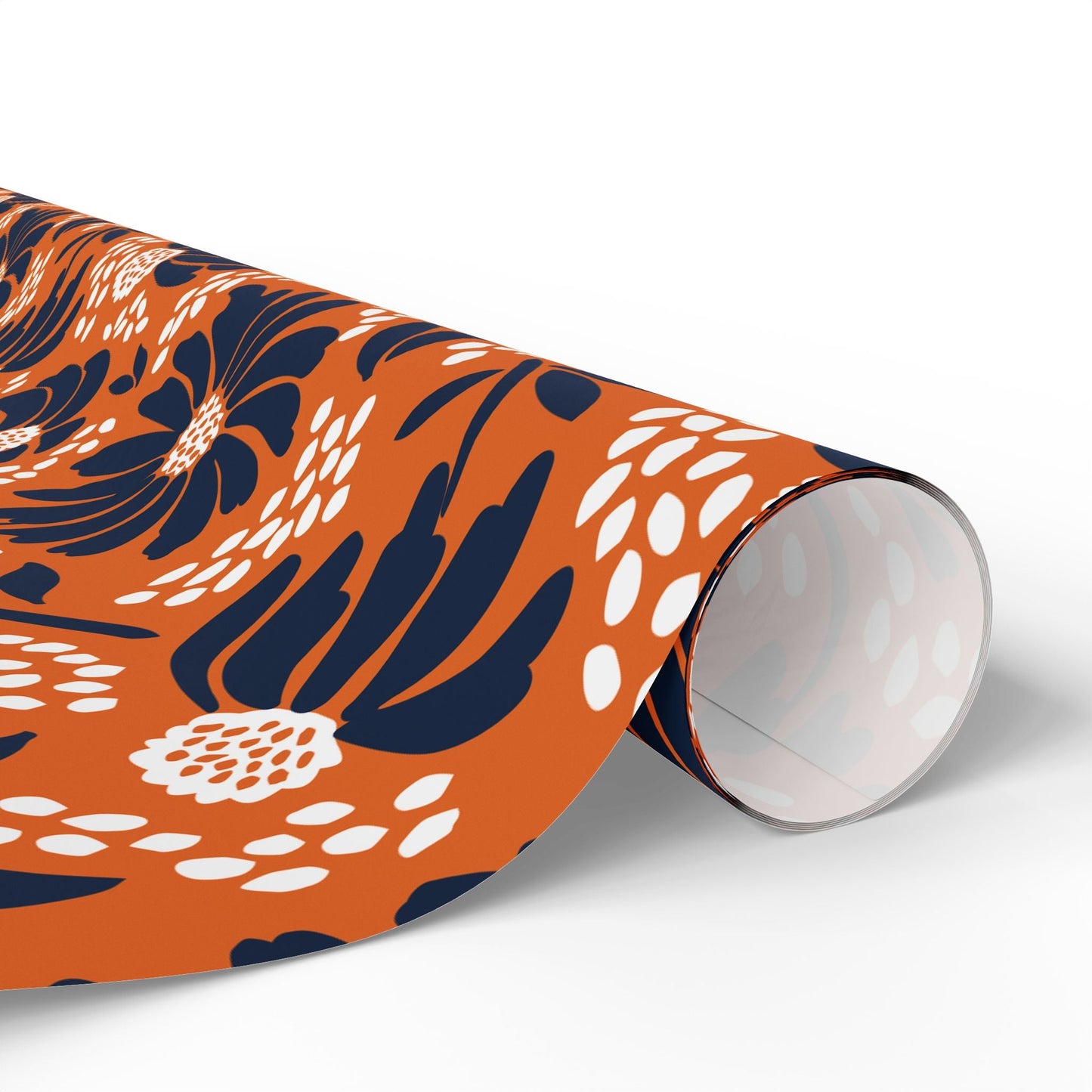 Gift Wrap | Orange & Blue | Bellis