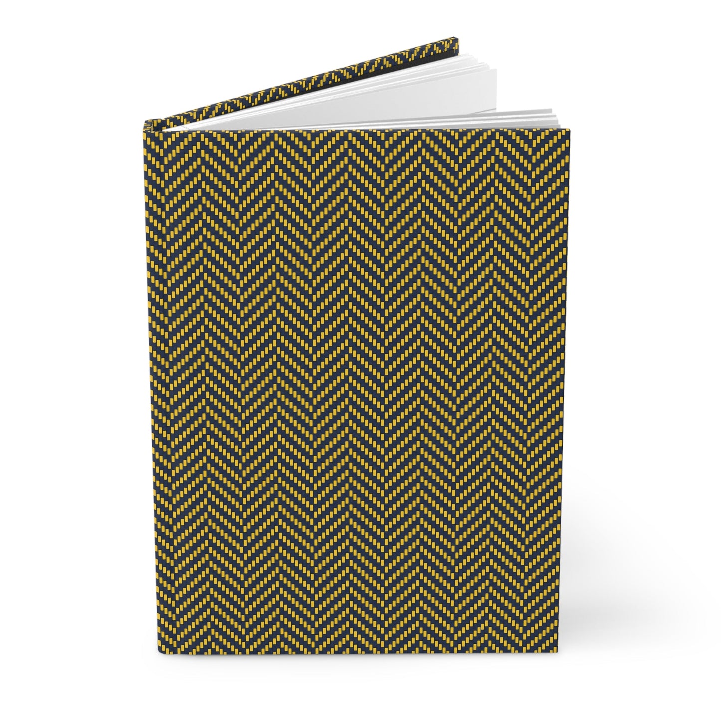 Journal | Yellow & Blue | Herringbone