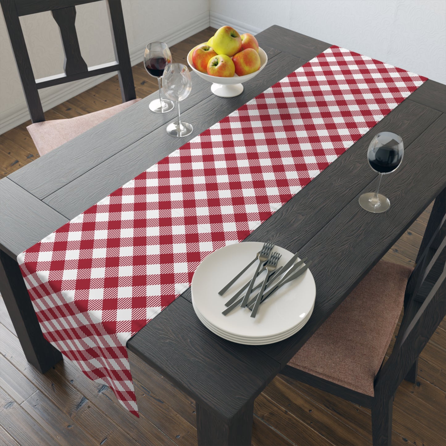 Table Runner | Bloomington, Indiana | Gingham