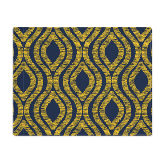 Placemat | Yellow & Blue | Ogee