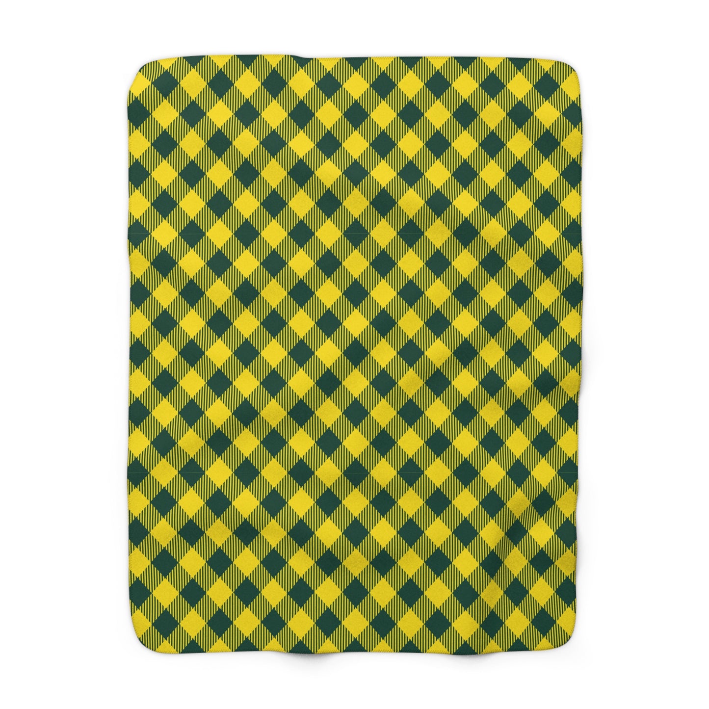 Sherpa Blanket | Eugene, Oregon | Gingham