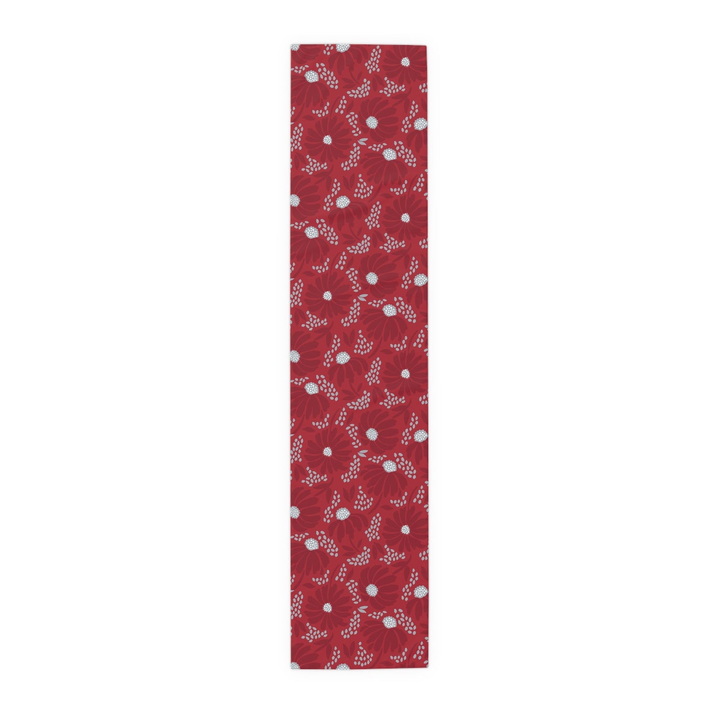 Table Runner | Red & Gray | Bellis