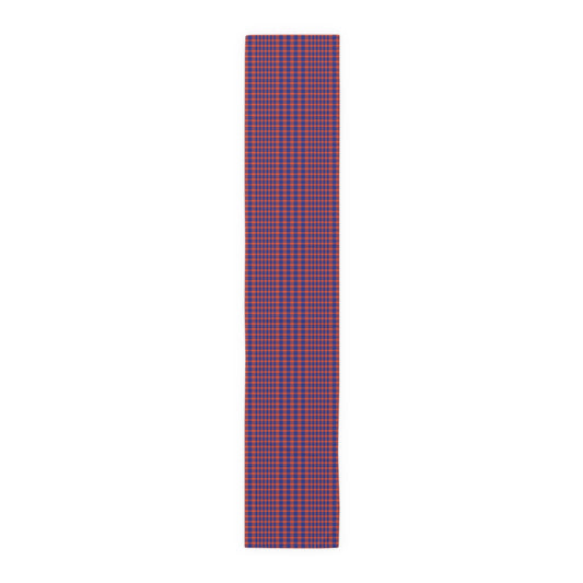 Table Runner | Bright Blue & Orange | Tweed