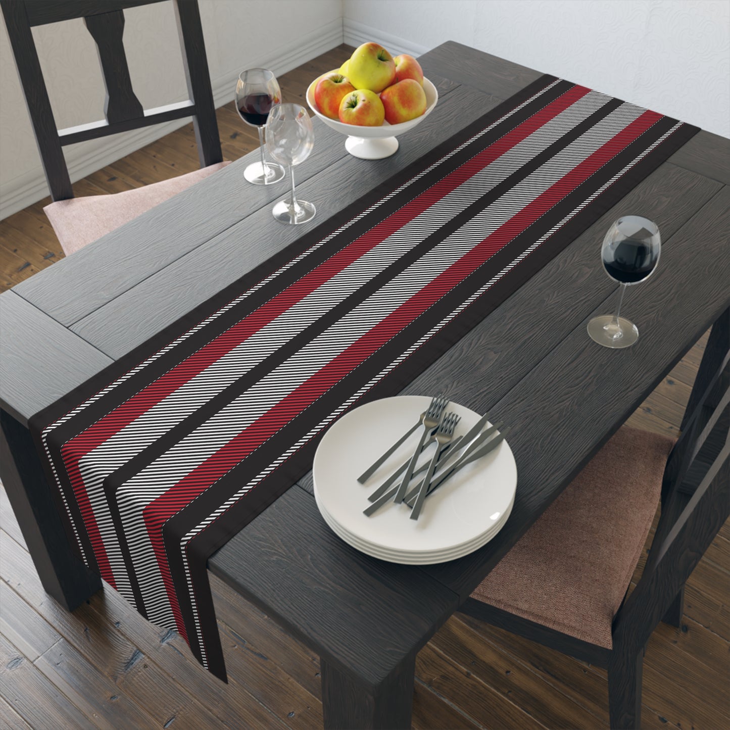Table Runner | Raleigh, North Carolina | Stripe