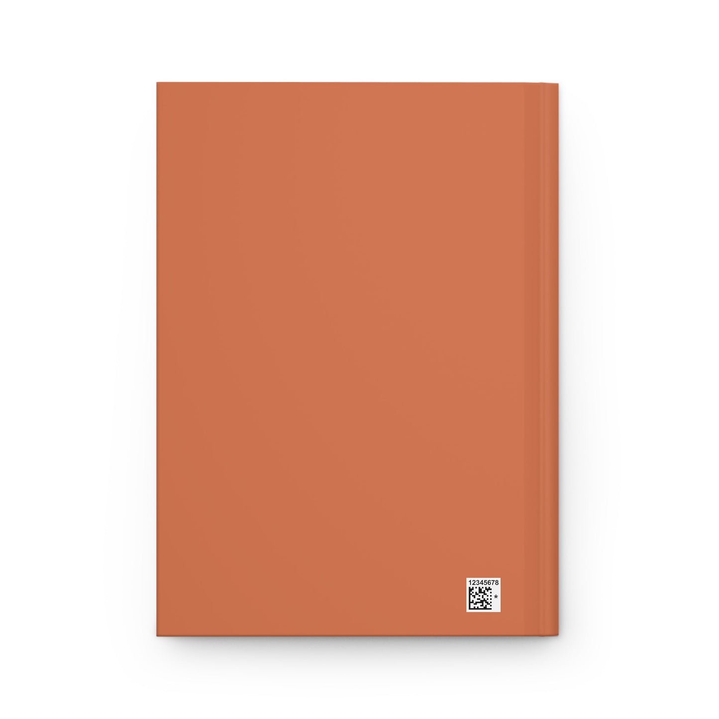 Journal | Dark Orange & White | Light