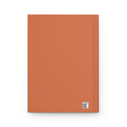 Journal | Dark Orange & White | Light