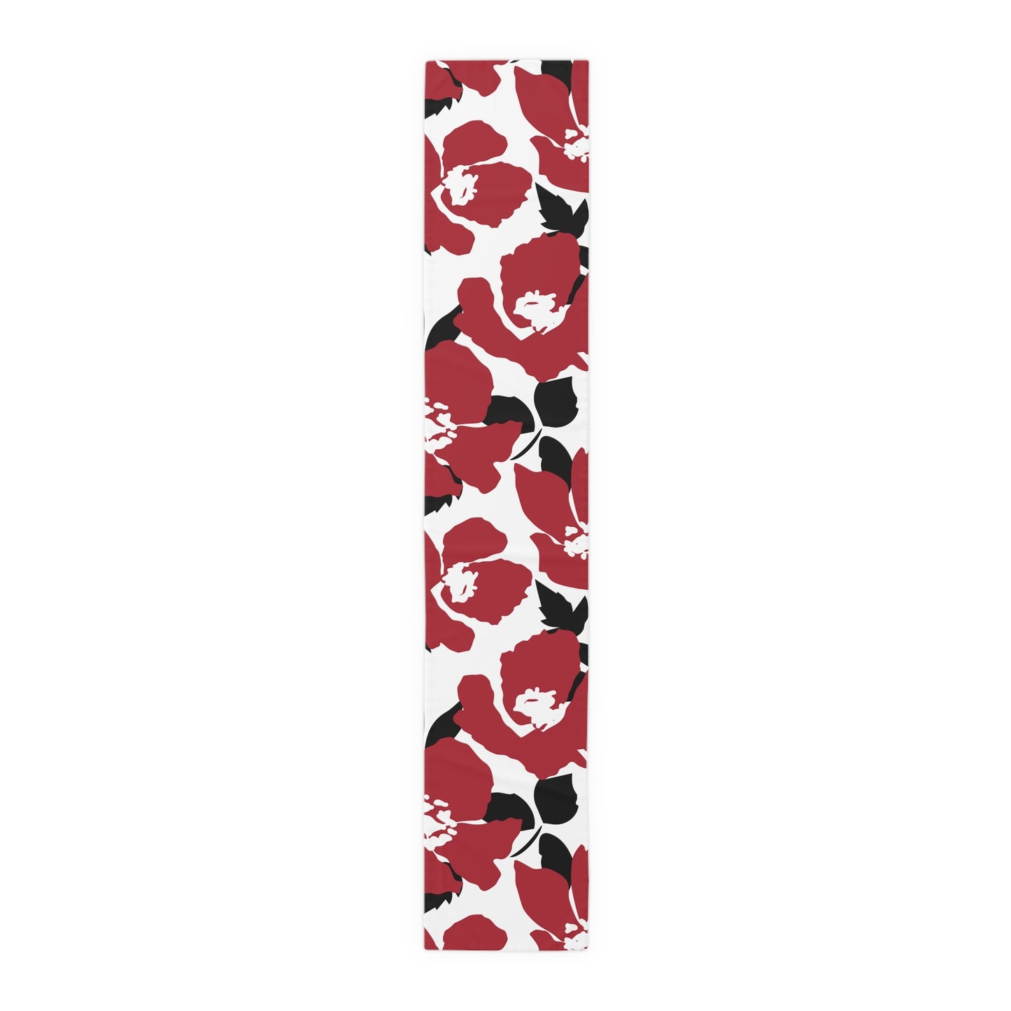 Table Runner | Red & Black | Poppy