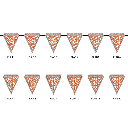 Flag Garland | Austin, Texas | Poppy