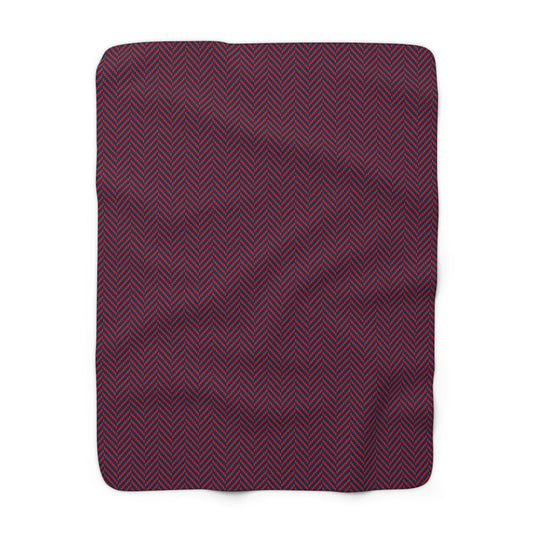 Sherpa Blanket | Oxford, Mississippi | Herringbone