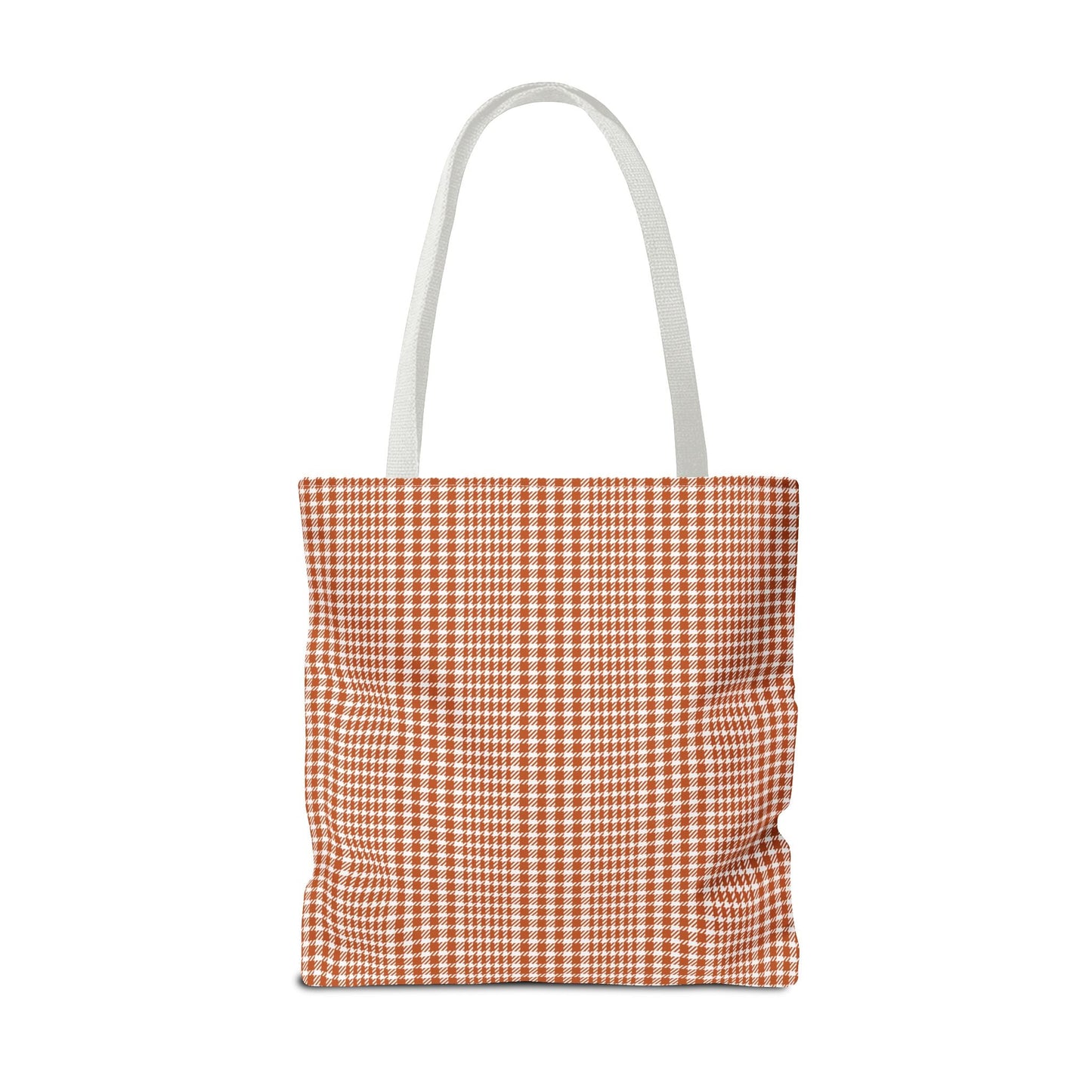 Totes | Dark Orange & White | Tweed