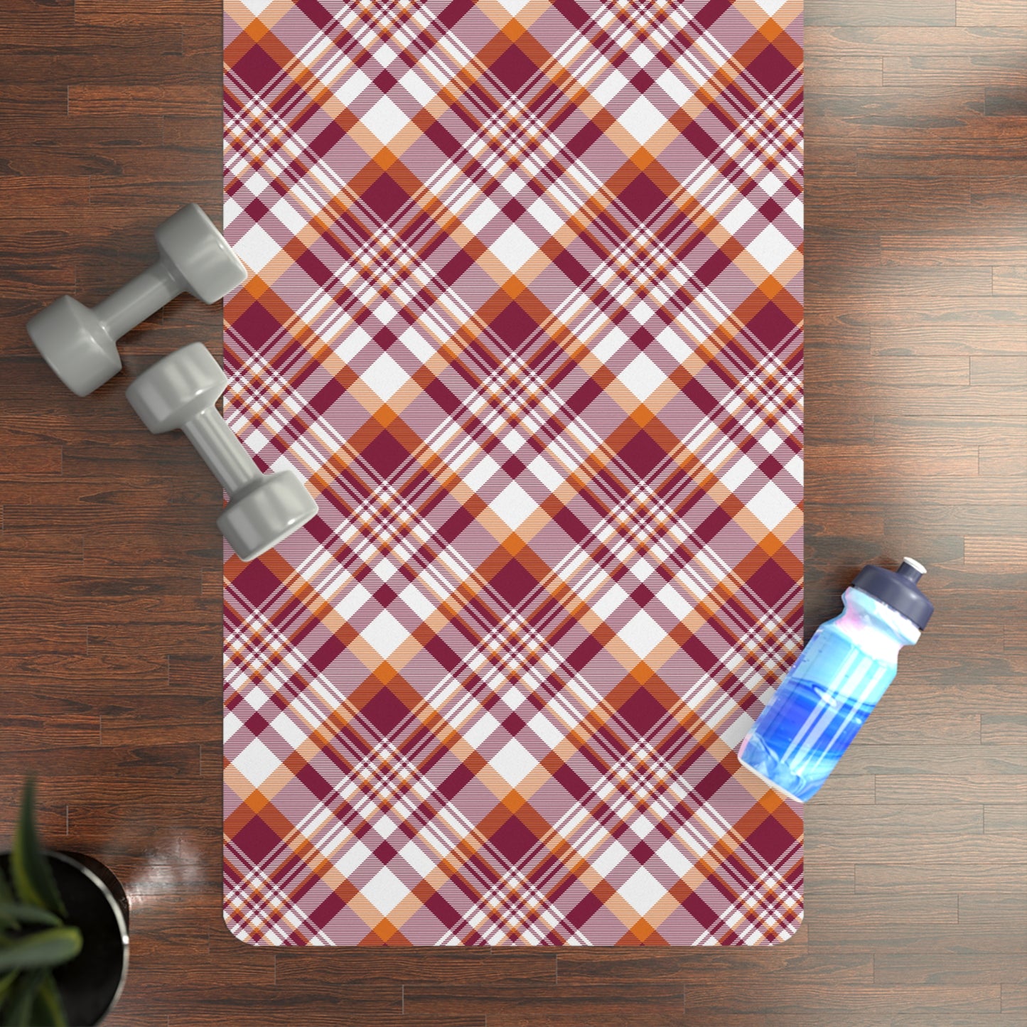 Yoga Mat | Blacksburg, Virginia | Tartan