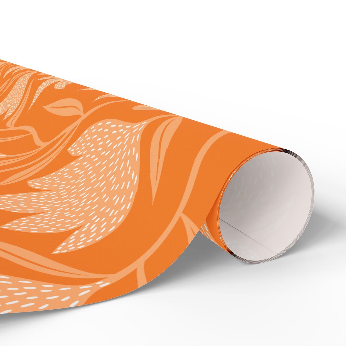Gift Wrap | Orange & White | Magnolia