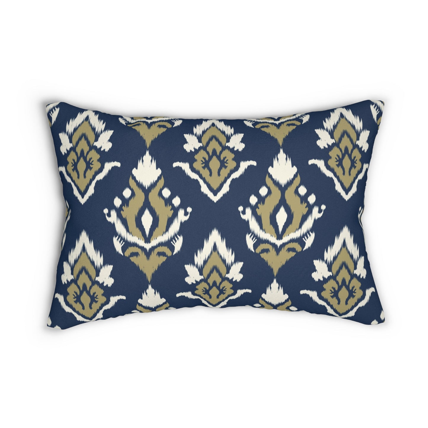 Pillow | Blue & Gold | Ikat