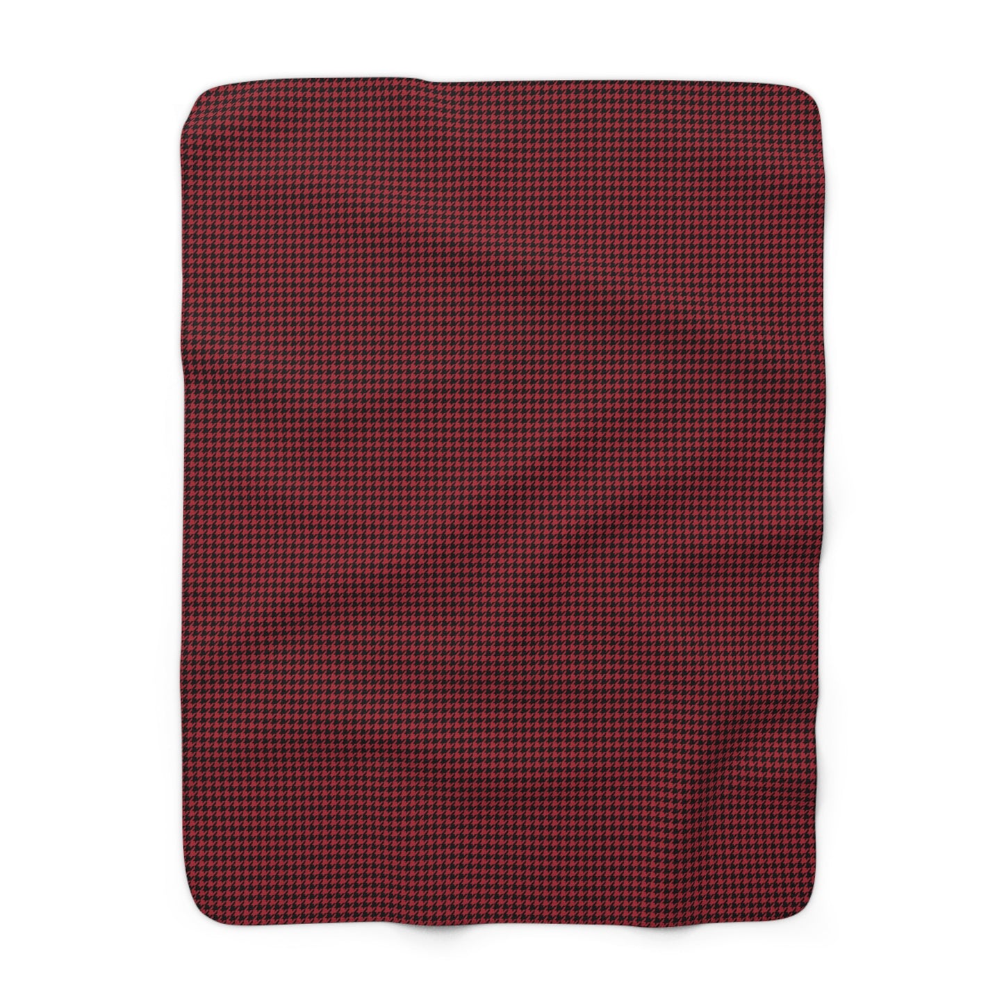 Sherpa Fleece Blanket | Athens, Georgia | Houndstooth