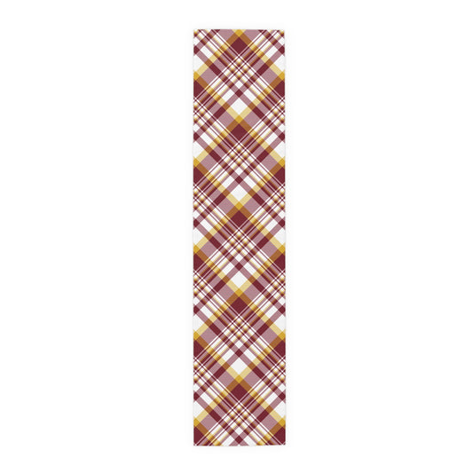 Table Runner | Red & Yellow | Tartan