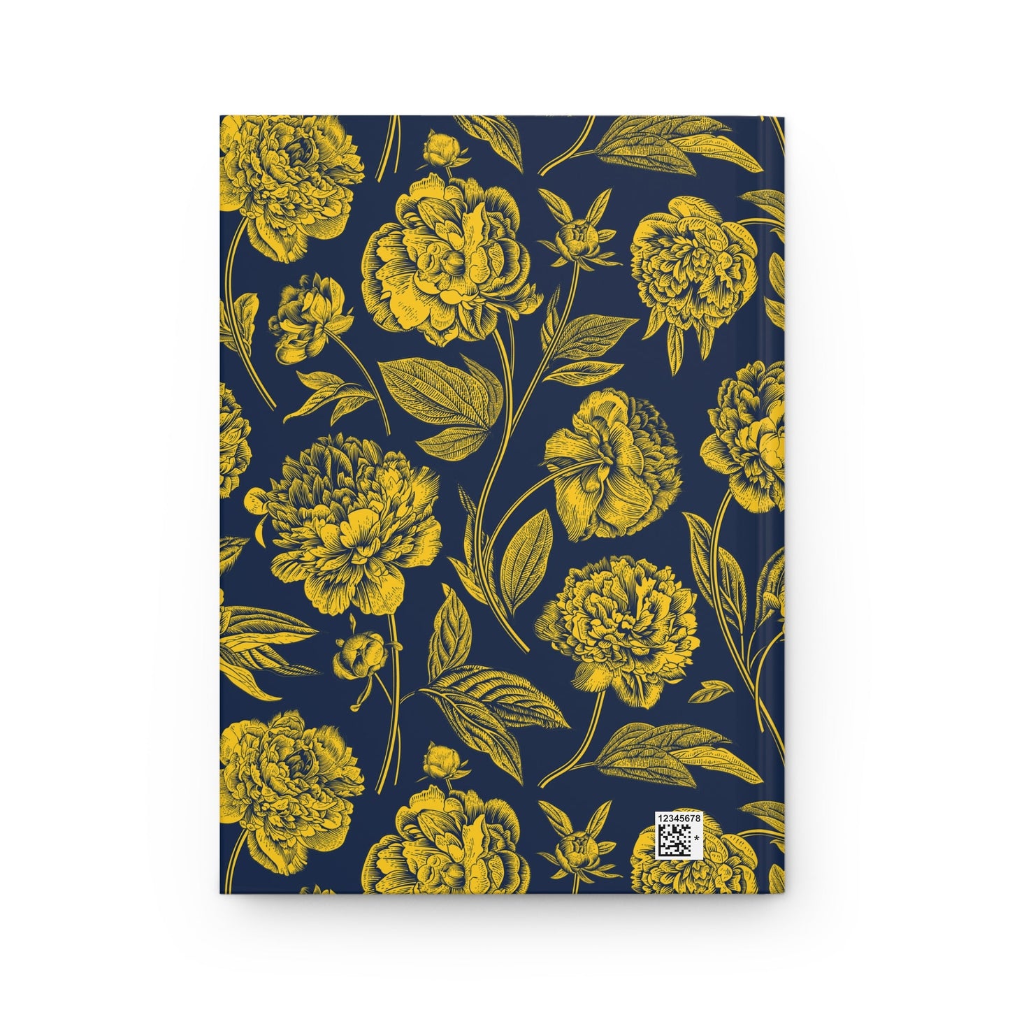 Journal | Yellow & Blue | Peony
