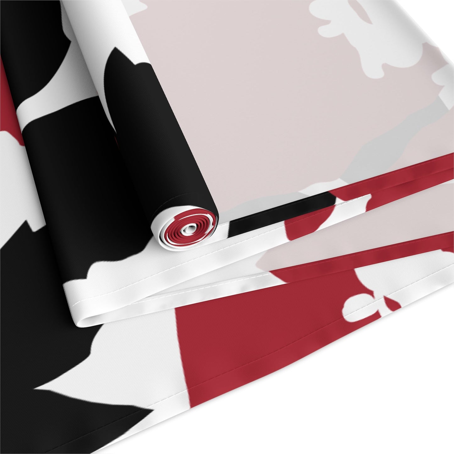 Table Runner | Red & Black | Poppy