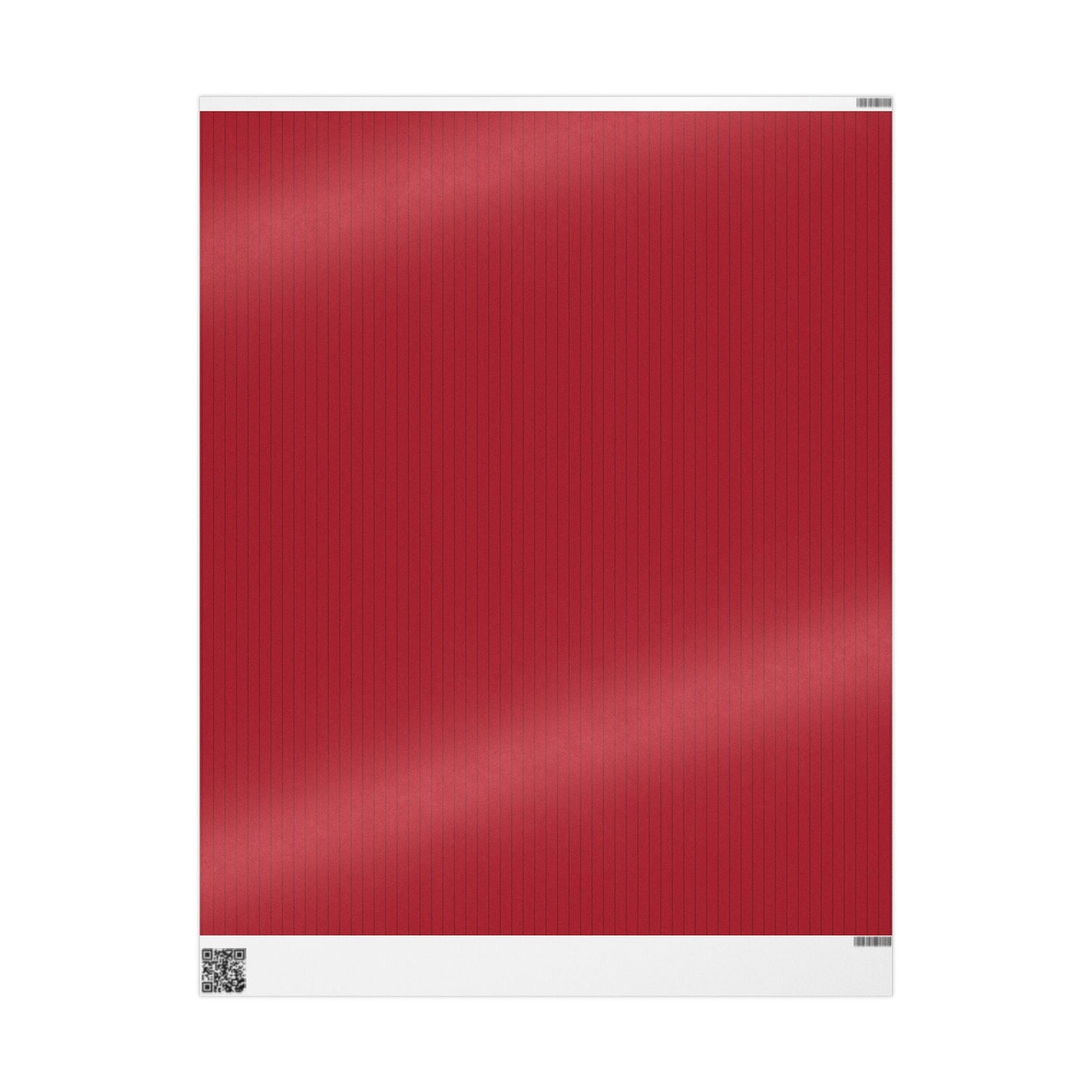 Gift Wrap | Red & Black | Pinstripe