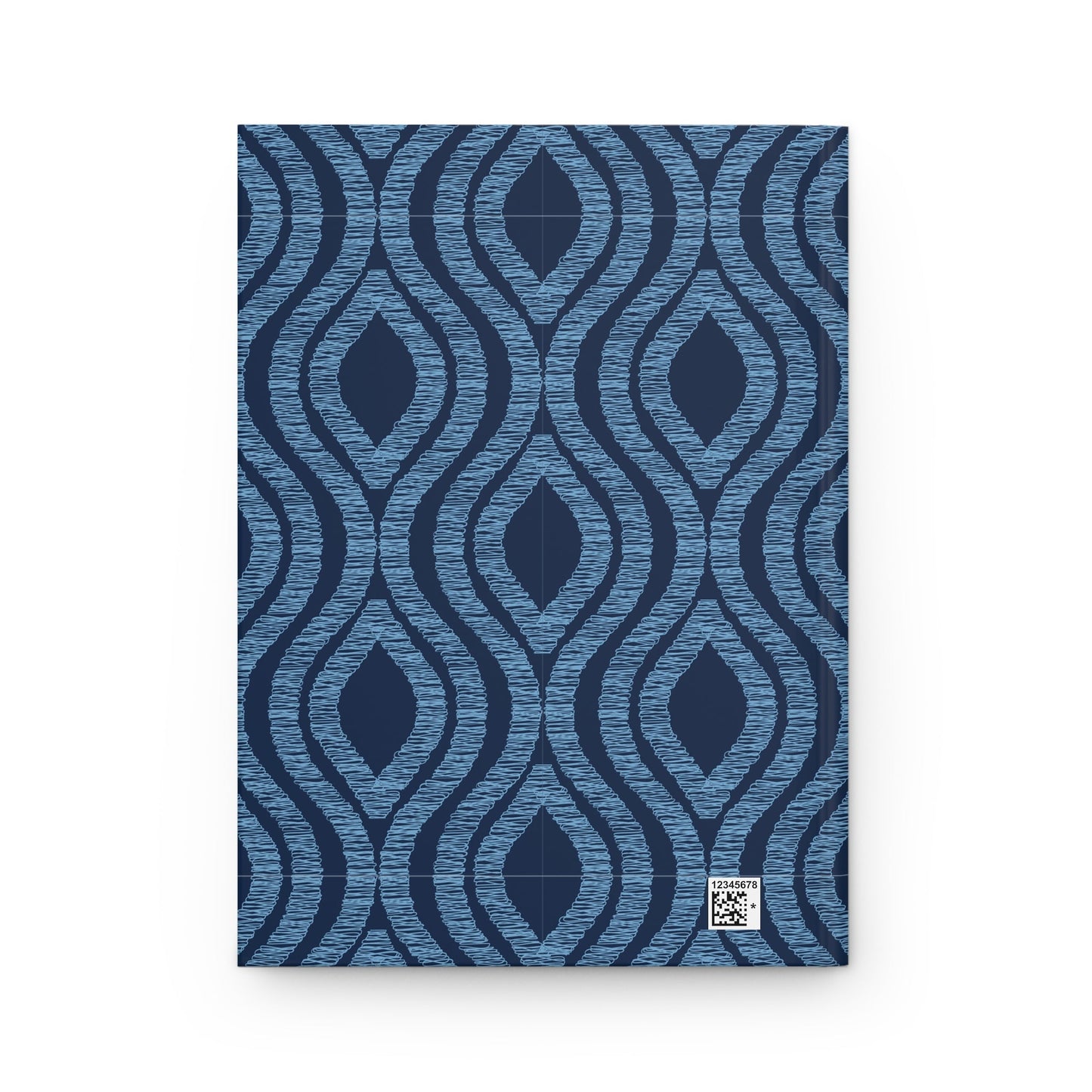 Journal | Light Blue & White | Ogee