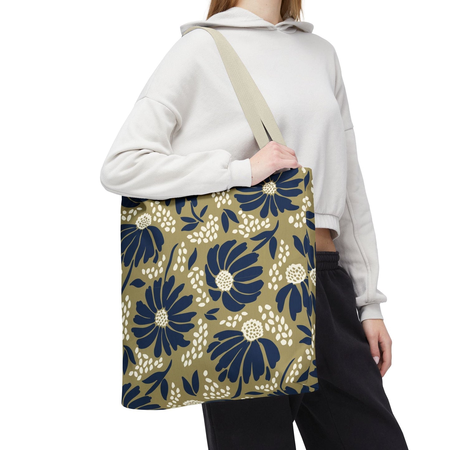 Tote Bag | Blue & Gold | Bellis