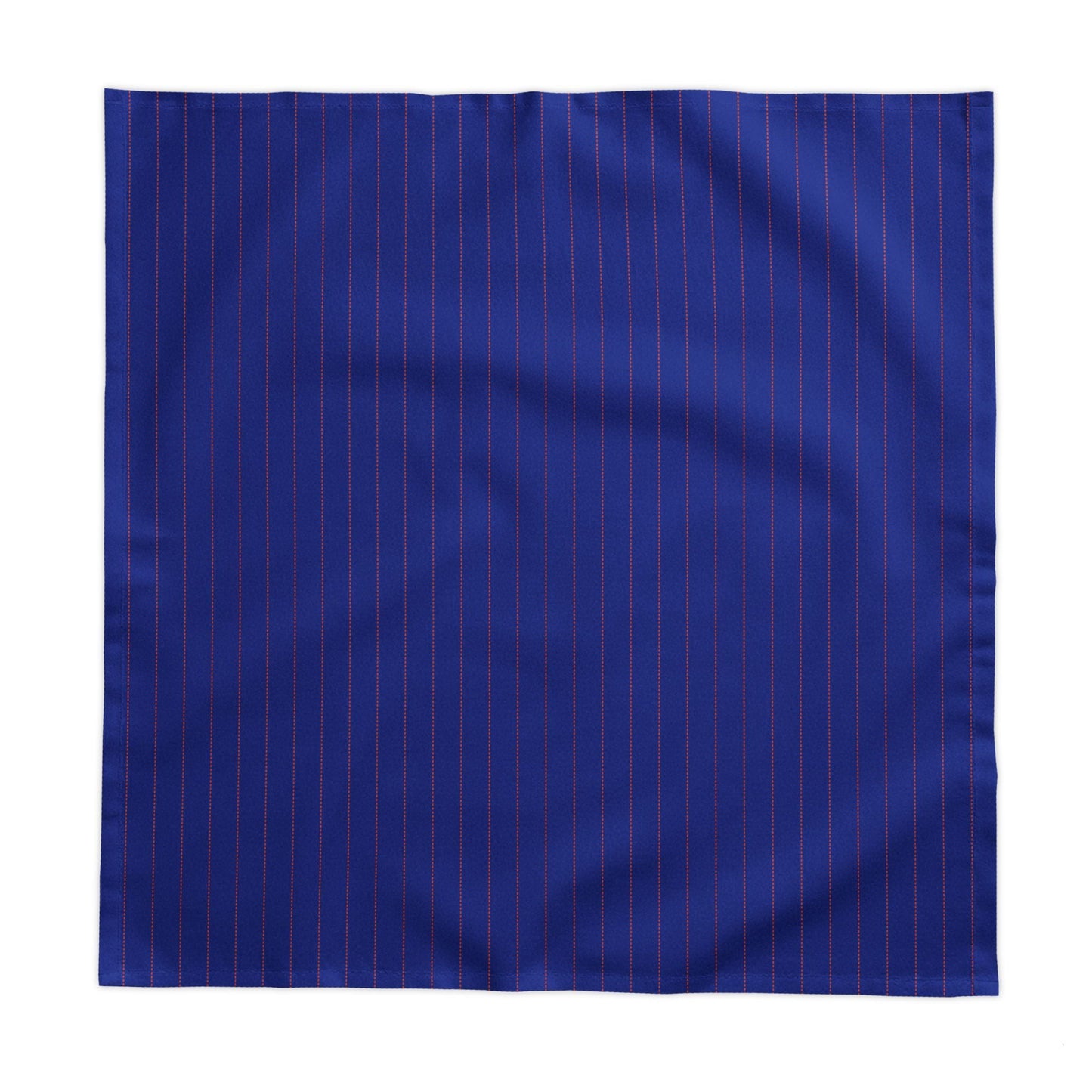 Tablecloth | Bright Blue & Orange | Pinstripe