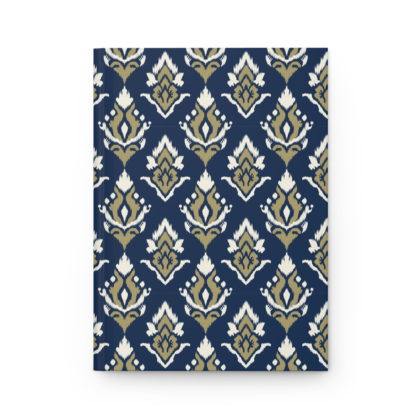 Hardcover Journal | Blue & Gold | Ikat