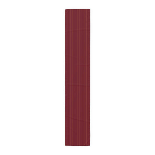 Table Runner | Red & Yellow | Pinstripe