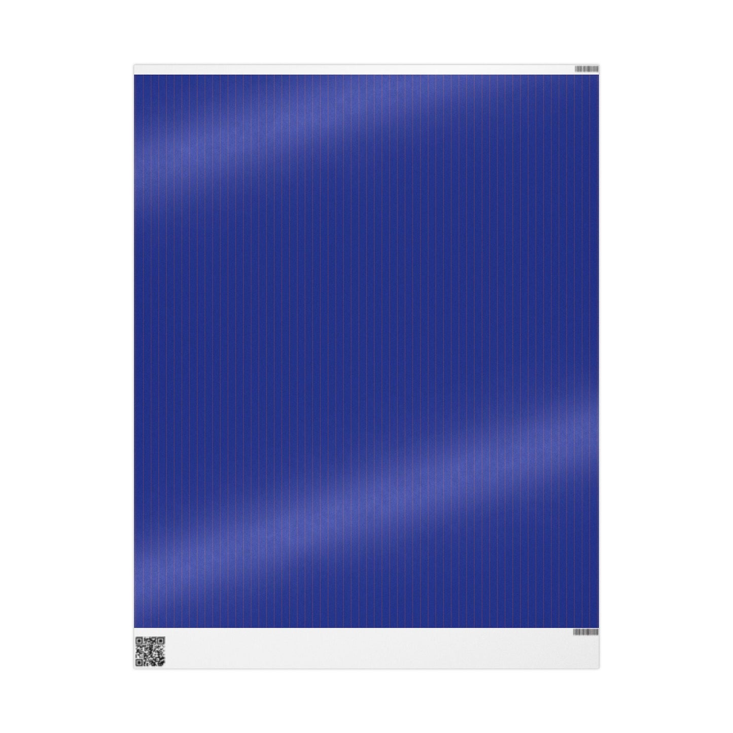 Gift Wrap | Bright Blue & Orange | Pinstripe