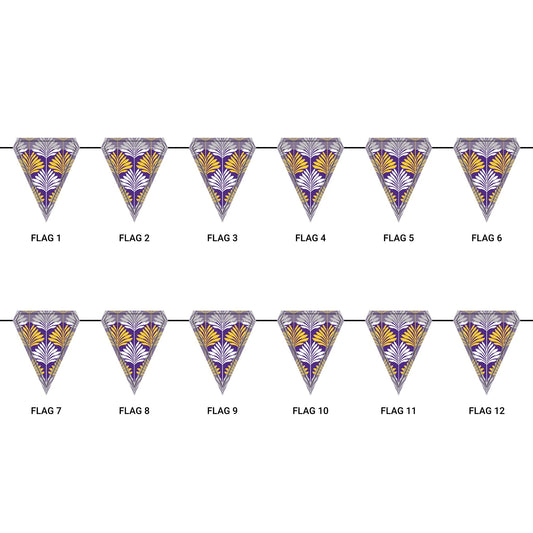 Flag Garland | Baton Rouge, Louisiana | Deco