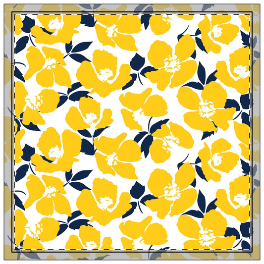 Napkins | Yellow & Blue | Poppy