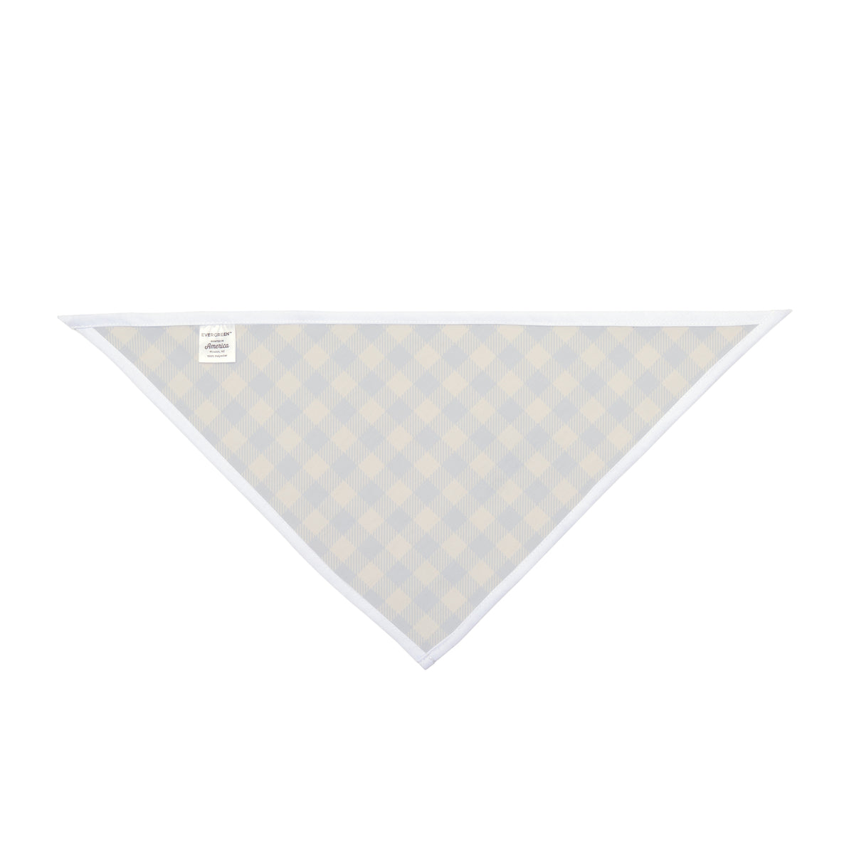 Pet Bandana | Notre Dame, Indiana | Gingham