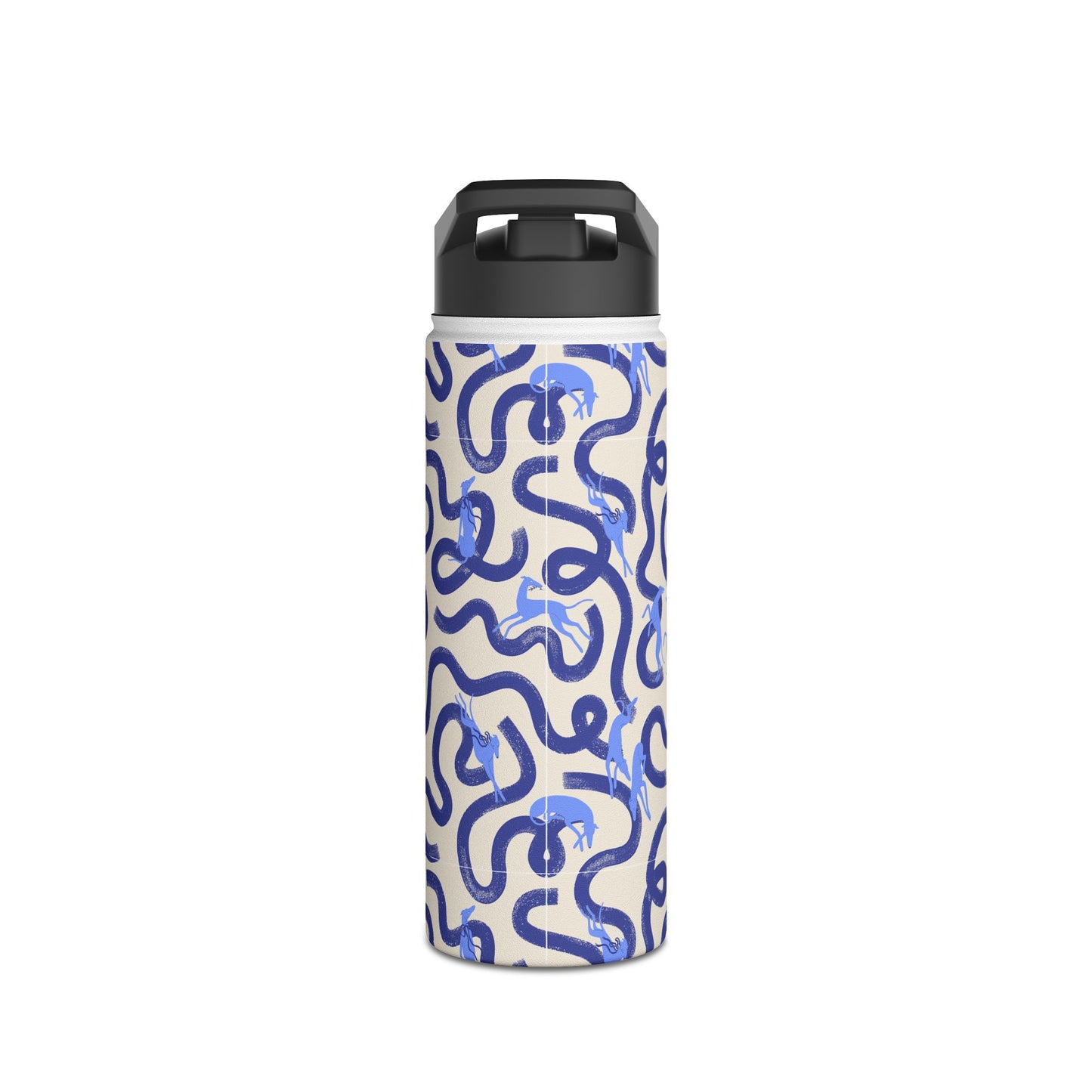 Insulated Water Bottle | Greyhounds | Blue Ribbon