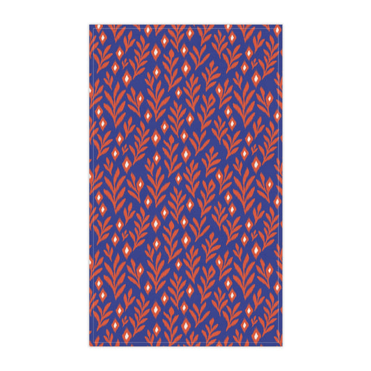 Tea Towels | Bright Blue & Orange | Laurel