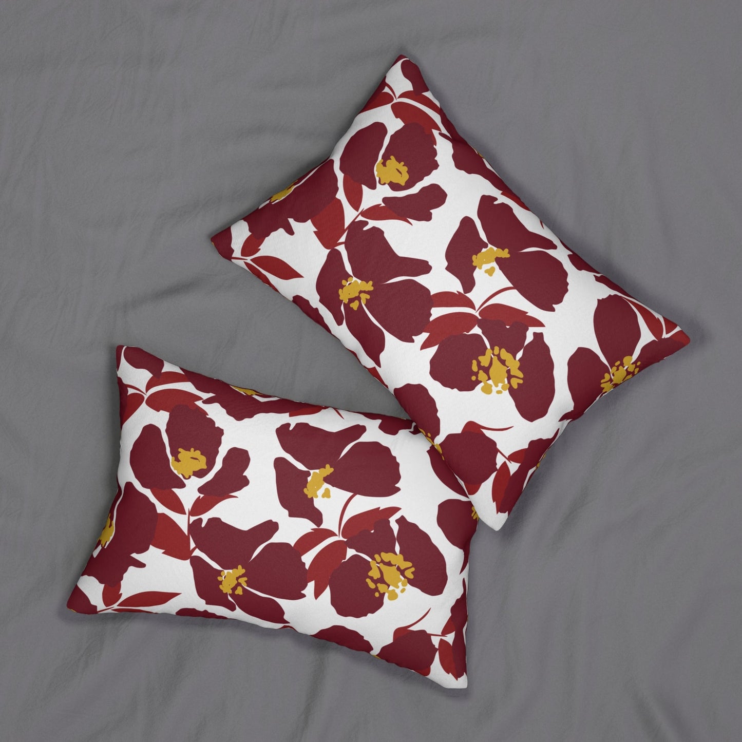 Pillow | Red & Yellow | Poppy
