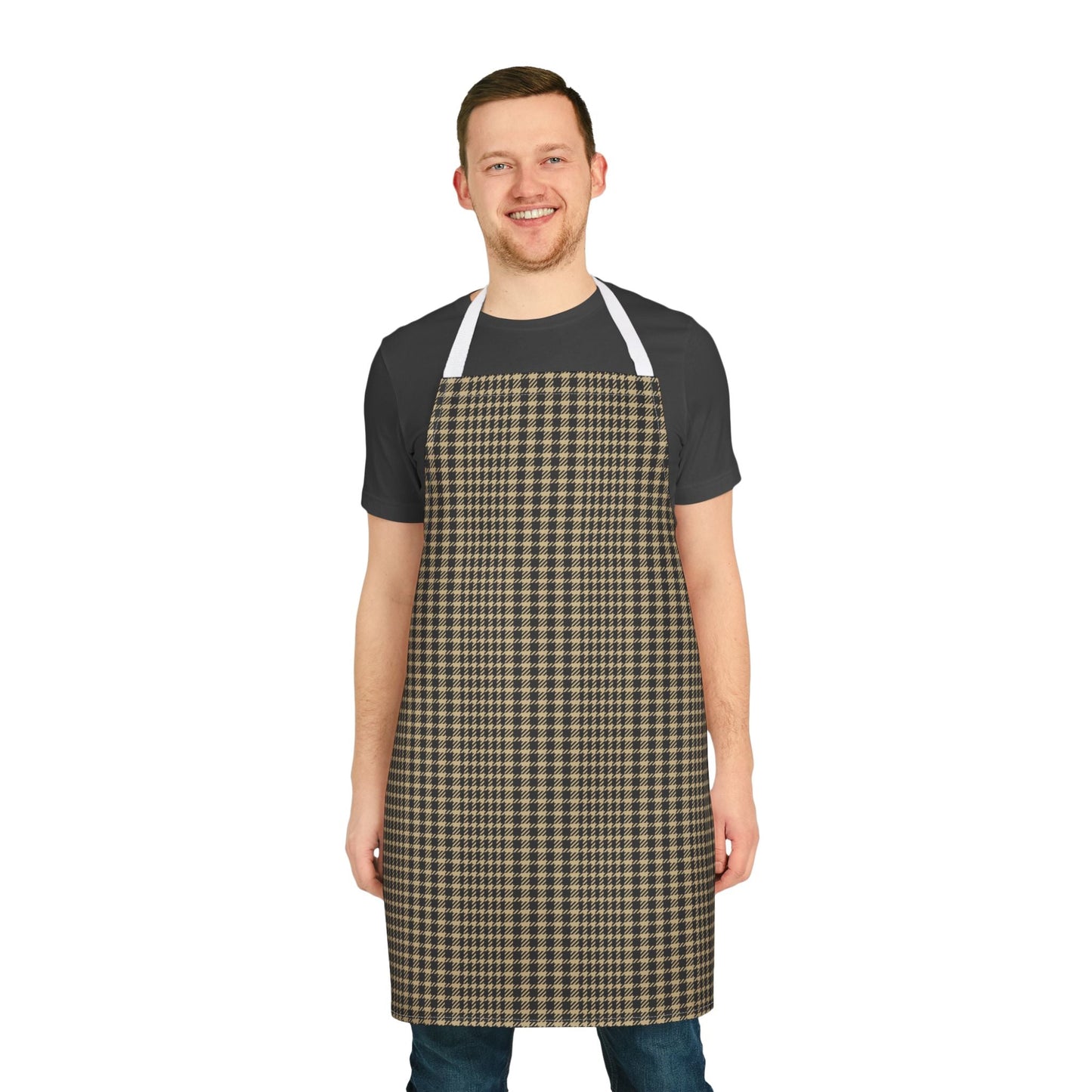 Apron | Black & Gold | Tweed