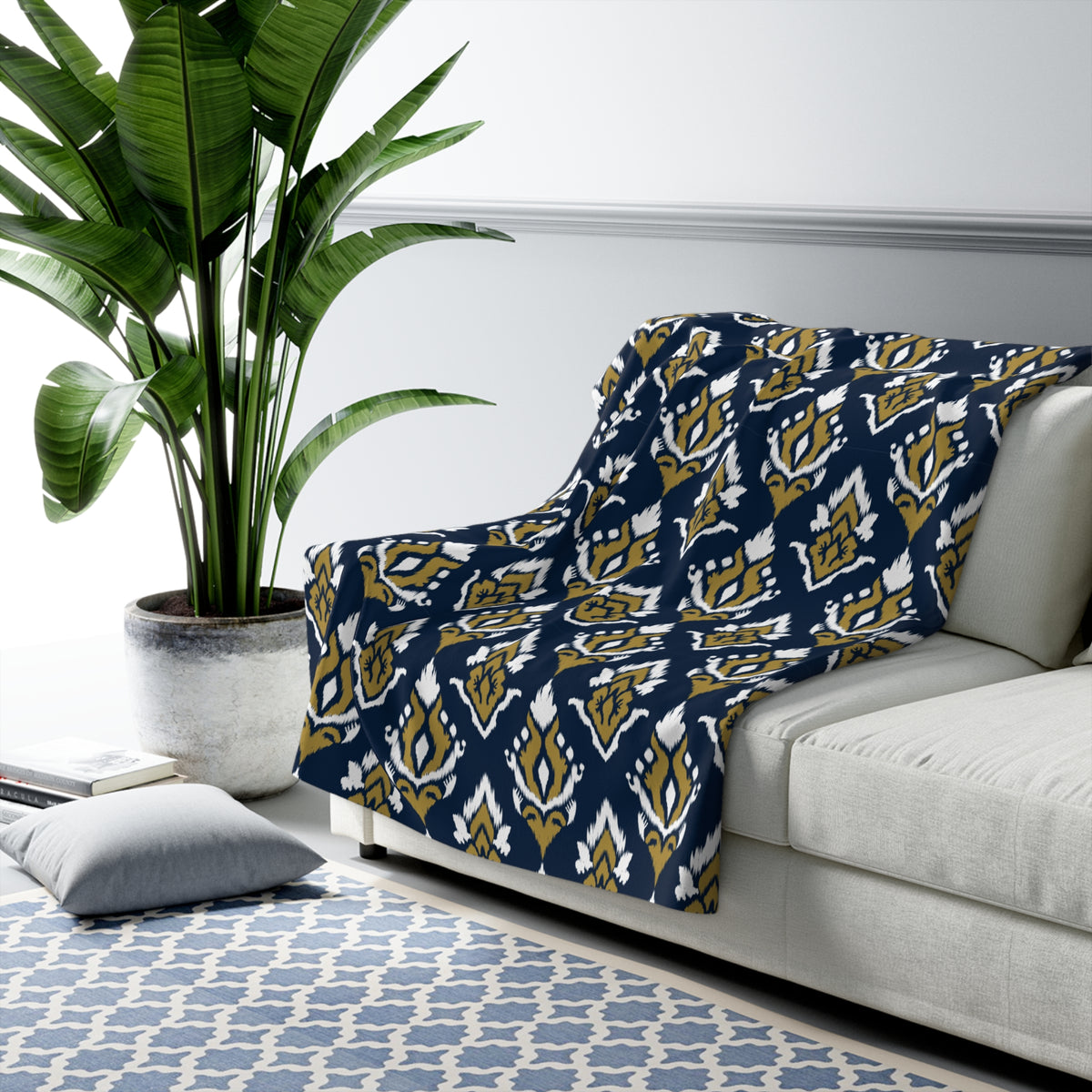 Sherpa Blanket | Notre Dame, Indiana | Ikat
