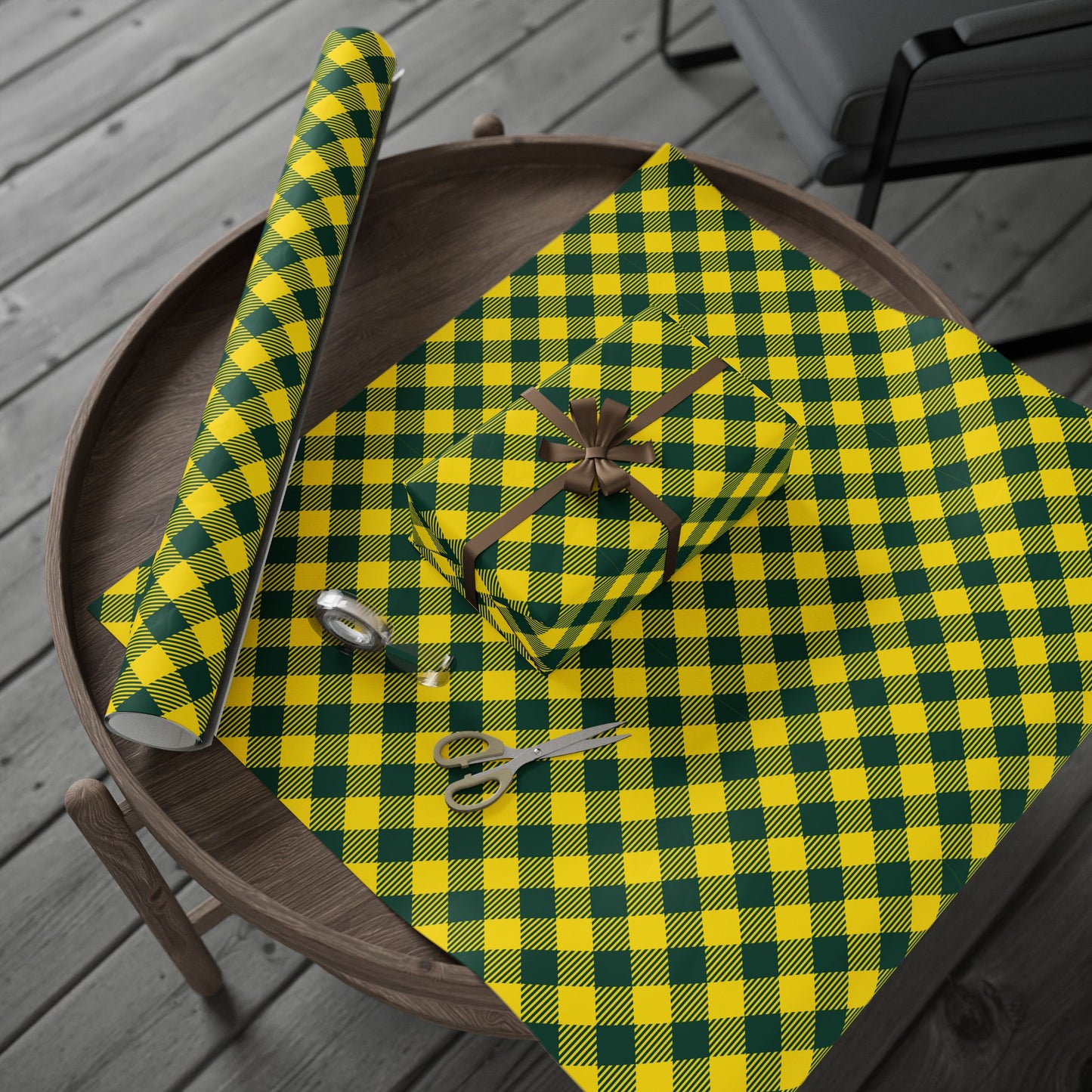 Gift Wrap | Eugene, Oregon | Gingham