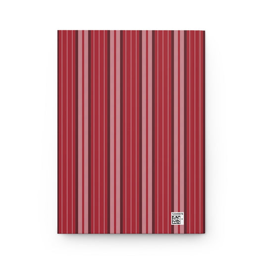 Journal | Red & Black | Stripe