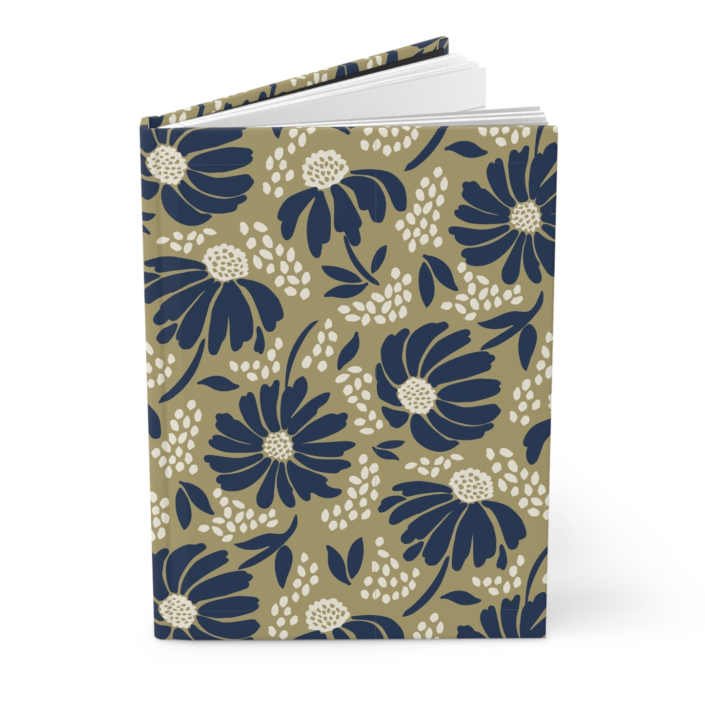 Hardcover Journal | Blue & Gold | Bellis