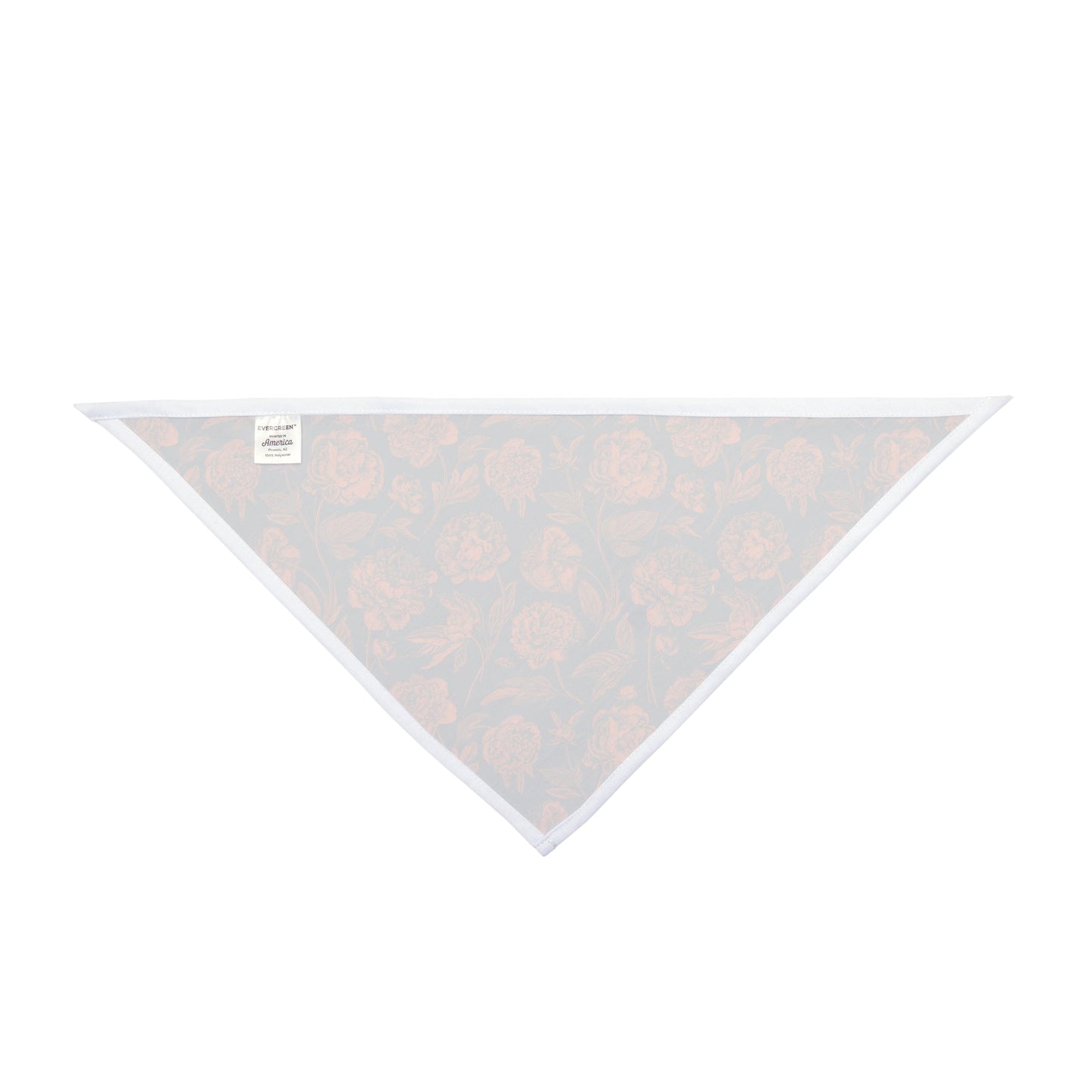 Pet Bandana | Orange & Blue | Peony