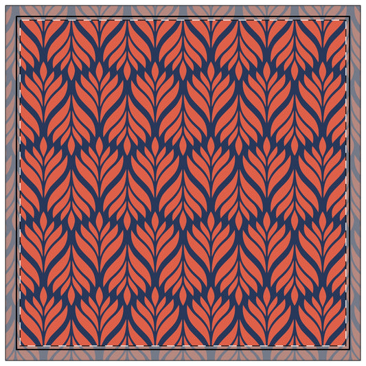 Napkin 4-set | Charlottesville, Virginia | Palm