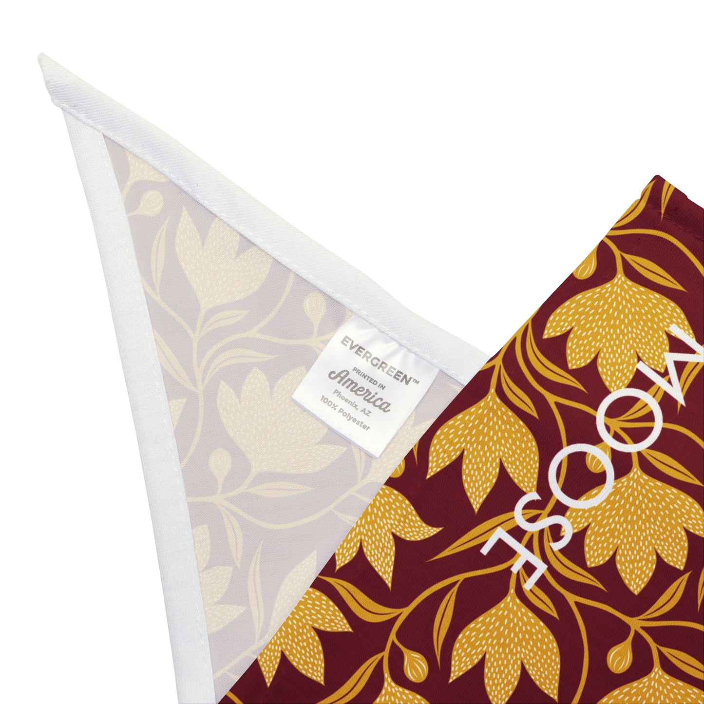 Pet Bandana- Personalized | Red & Yellow | Magnolia
