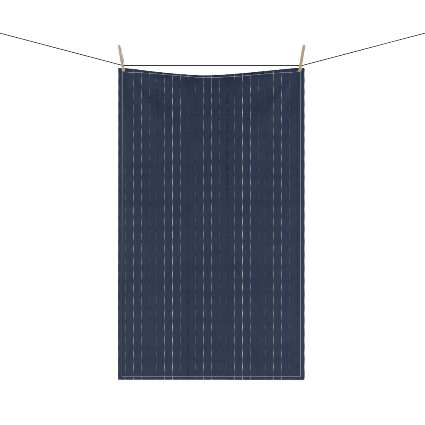Tea Towels | Yellow & Blue | Pinstripe