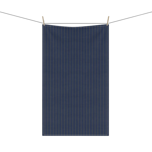 Tea Towels | Yellow & Blue | Pinstripe