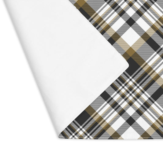 Placemat | Black & Gold | Tartan