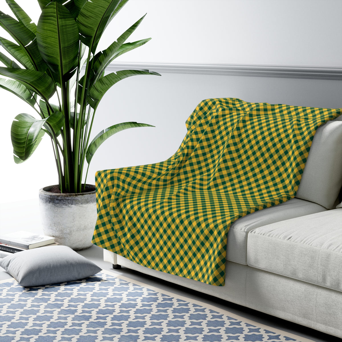Sherpa Blanket | Fairfax, Virginia | Gingham