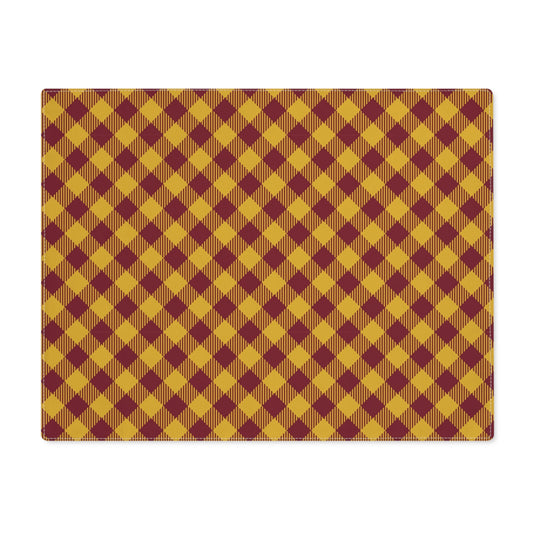 Placemat | Red & Yellow | Gingham