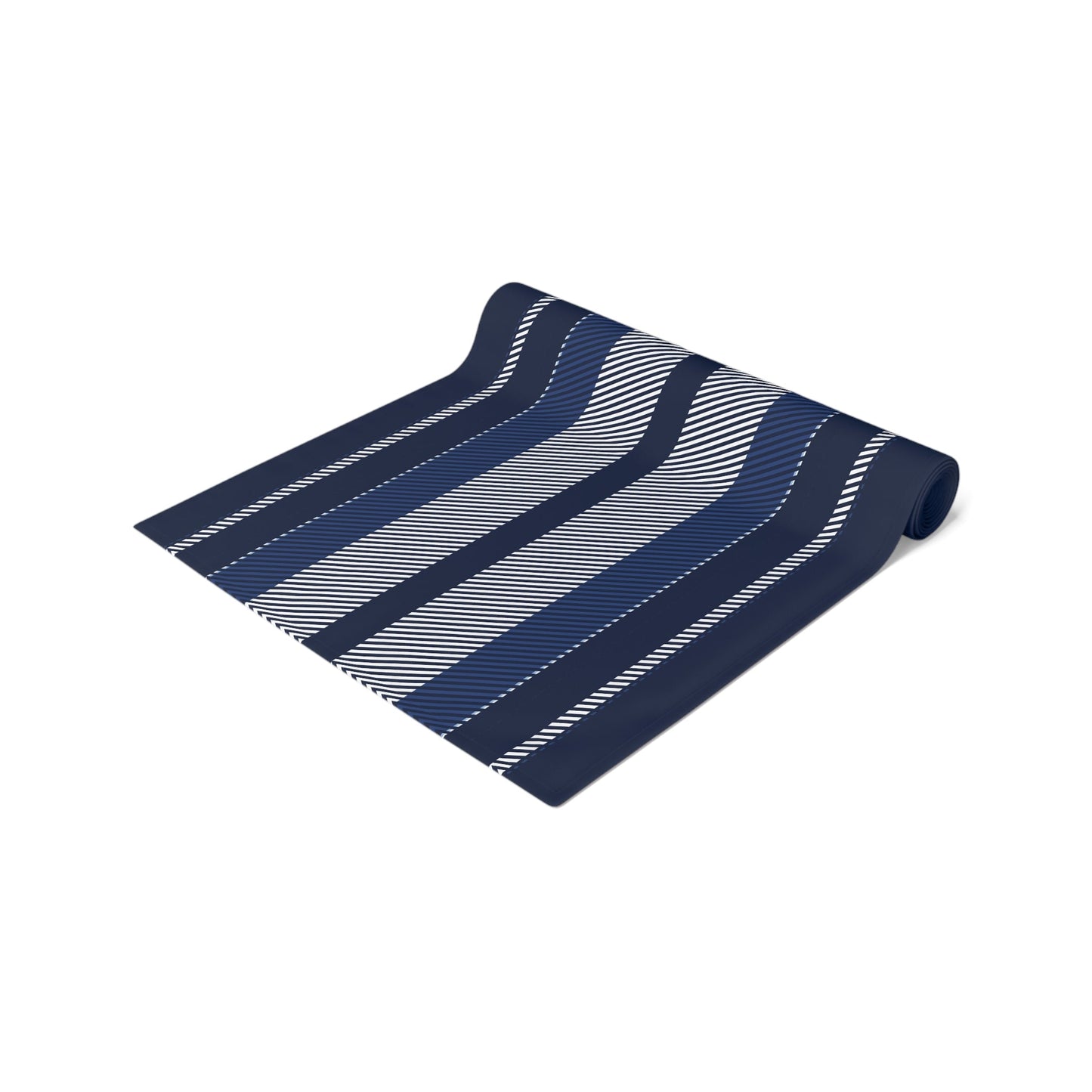 Table Runner | Navy & White | Stripe